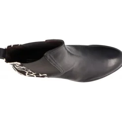 Bottines*Plumers Becerro Negro Jirafa